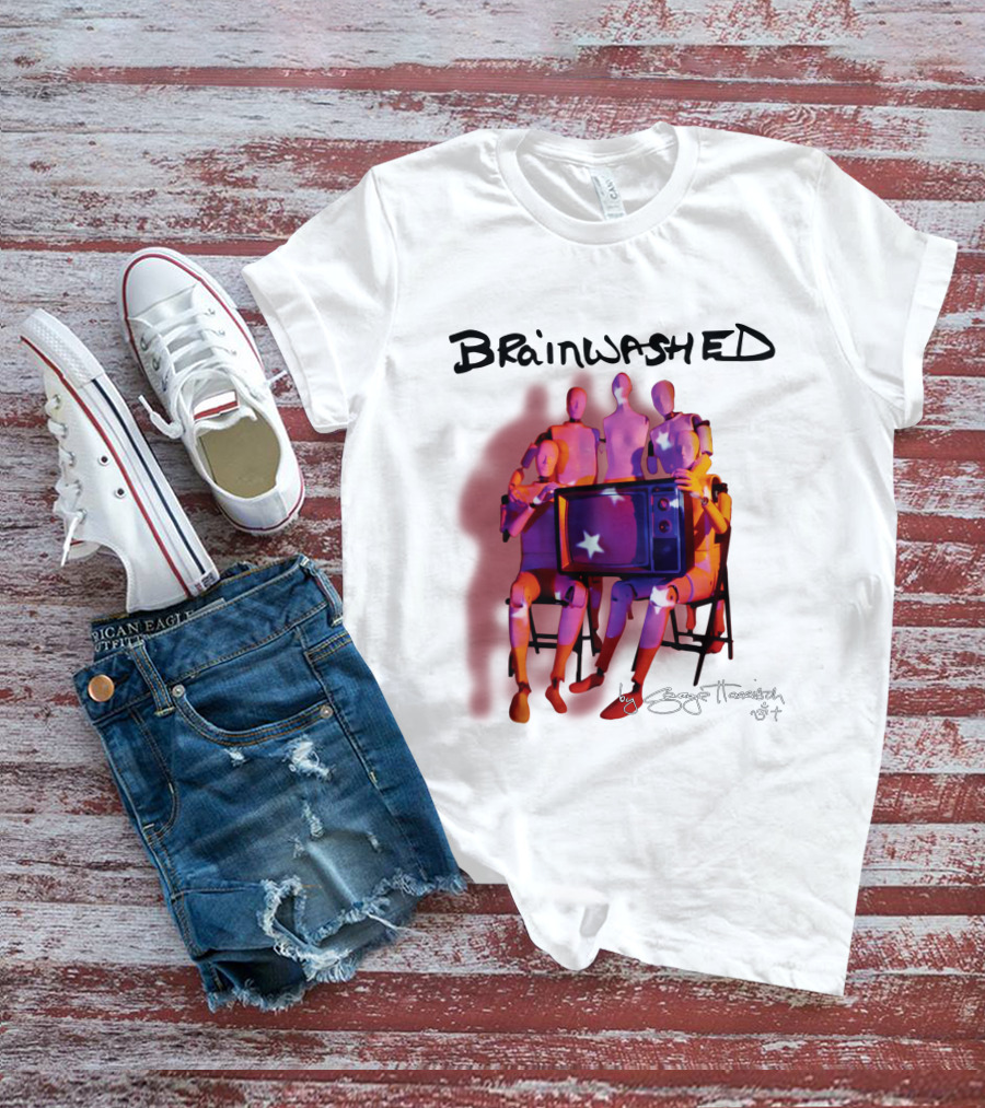 Brainwashed By George Harrison 2004 Mannequins With Television Star T-Shirt