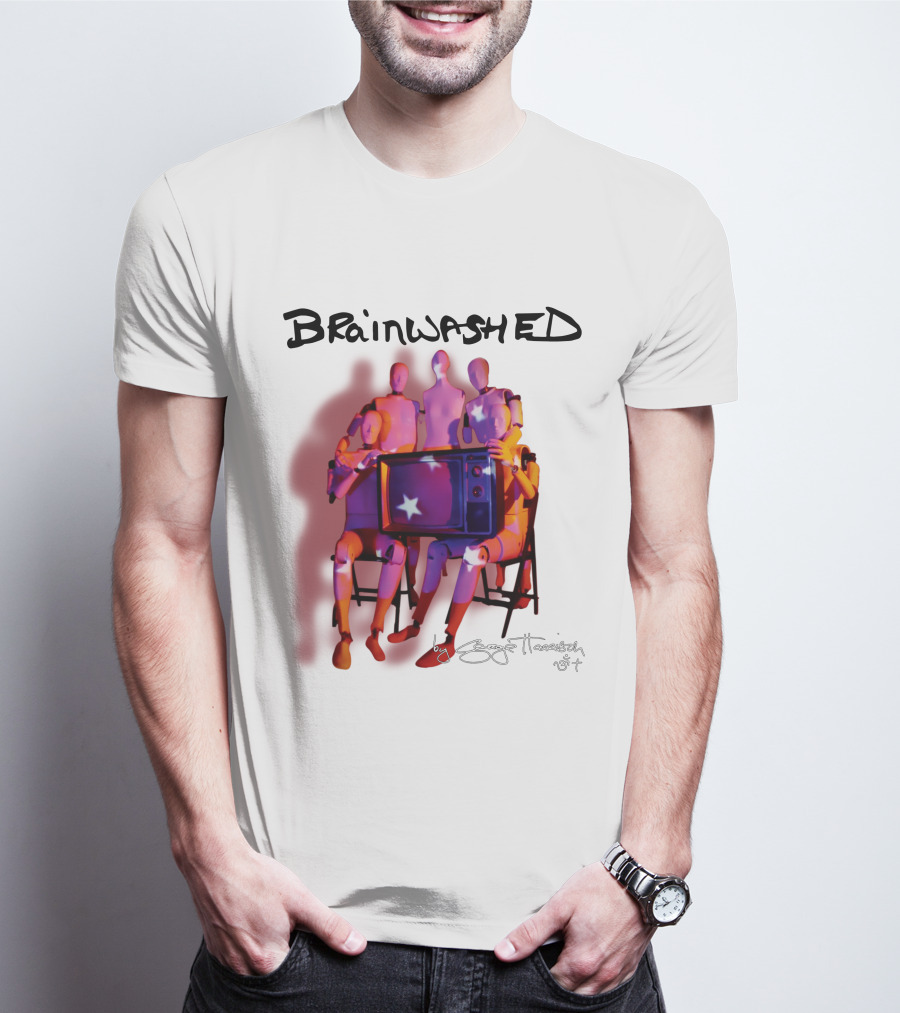 Brainwashed By George Harrison 2004 Mannequins With Television Star T-Shirt
