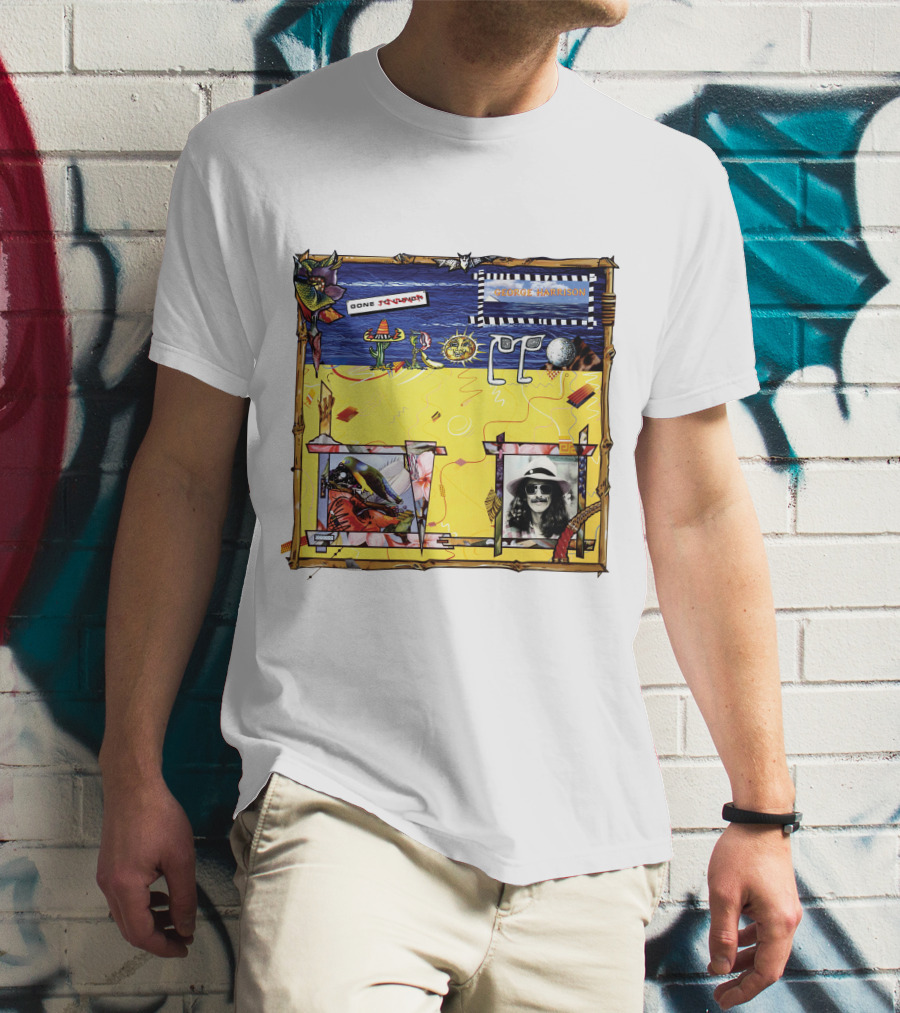 Gone Troppo George Harrison Vintage Album Cover Art T-Shirt