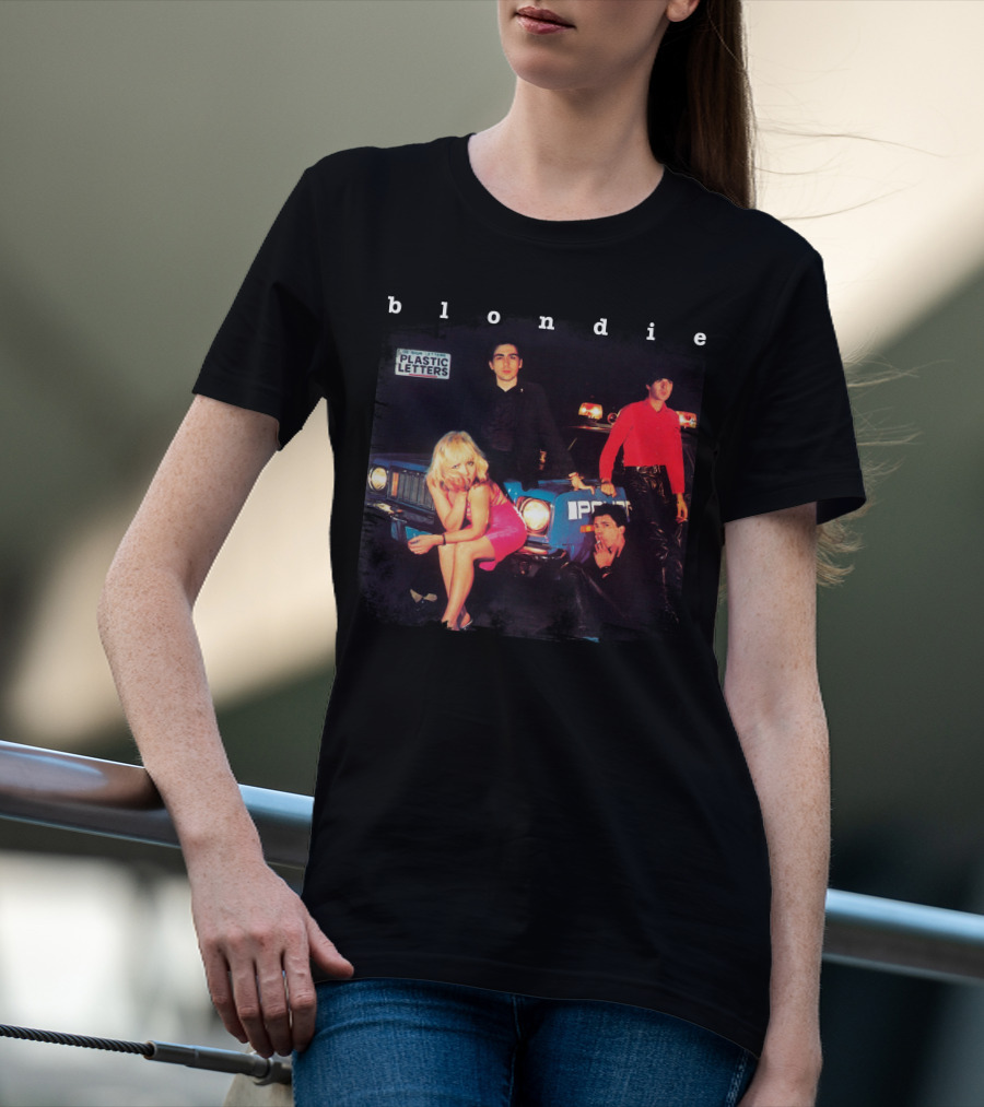 Blondie Plastic Letters T-Shirt