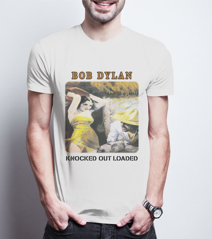 Bob Dylan Knocked Out Loaded T-Shirt