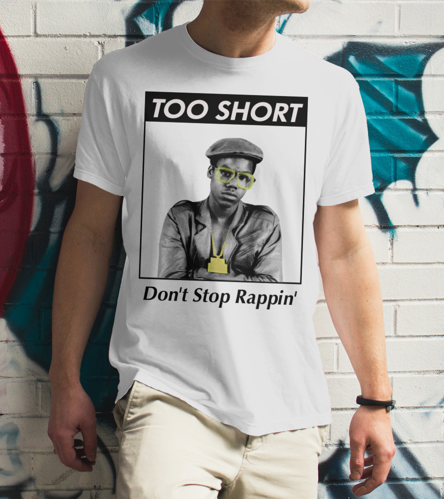 Too Short Don't Stop Rappin' 1980S Hip Hop T-Shirt