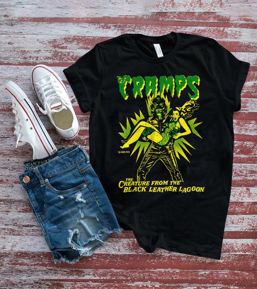 The Cramps Creature From The Black Leather Lagoon T-Shirt