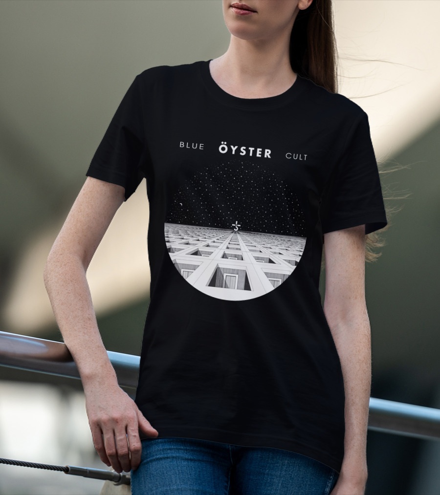 Blue Öyster Cult Geometric Space T-Shirt