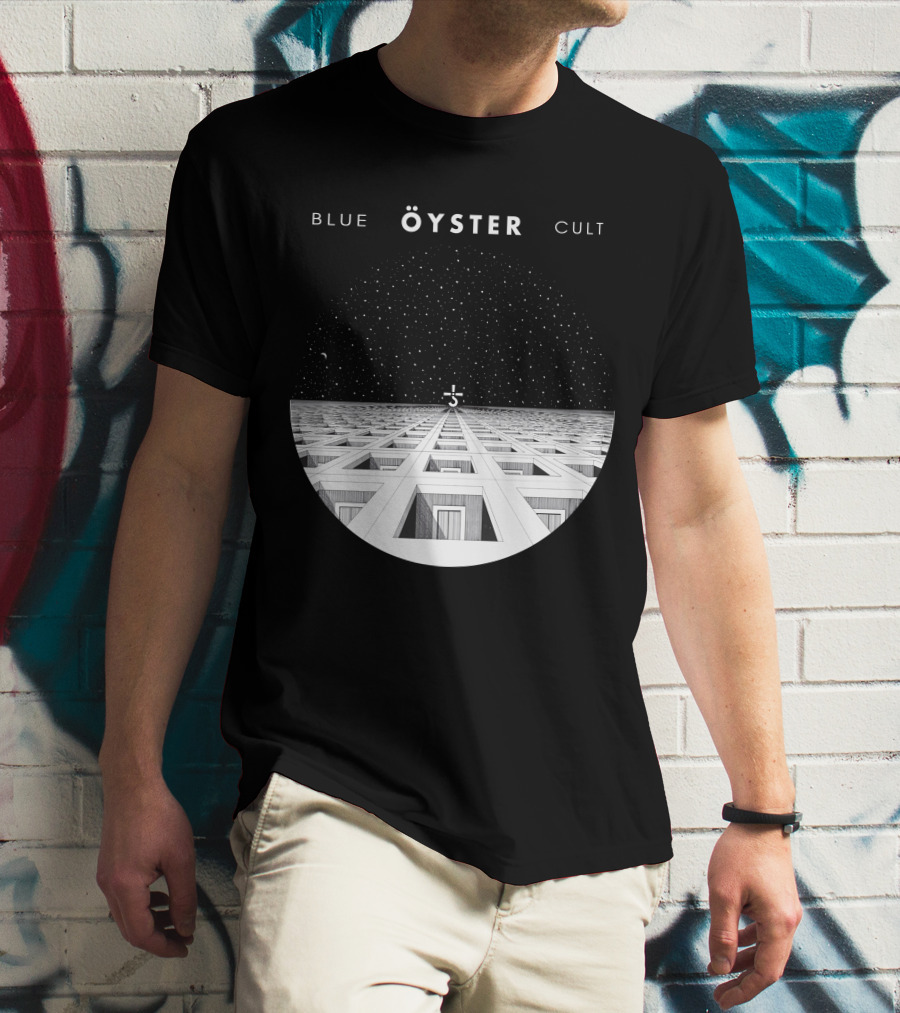 Blue Öyster Cult Geometric Space T-Shirt