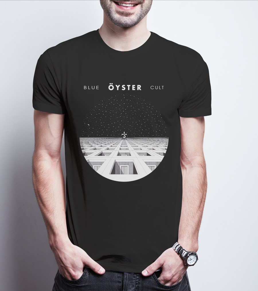 Blue Öyster Cult Geometric Space T-Shirt