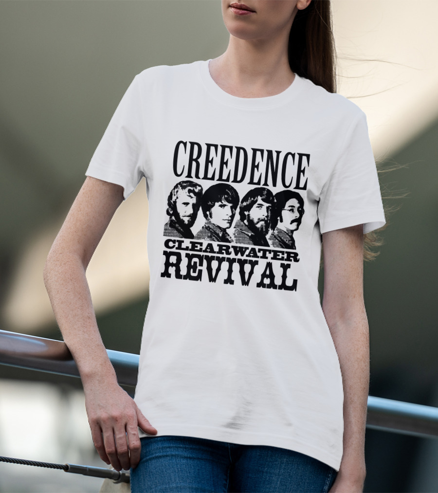 Creedence Clearwater Revival Band Members T-Shirt