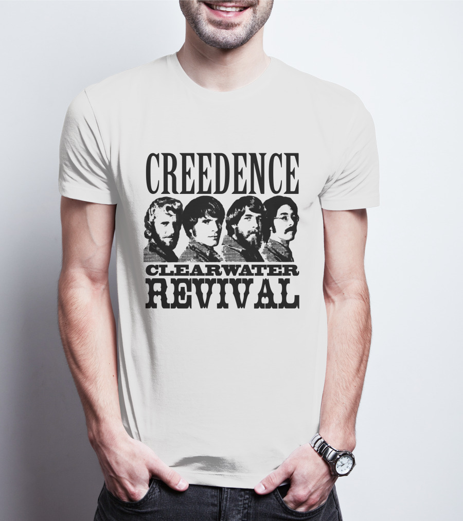 Creedence Clearwater Revival Band Members T-Shirt