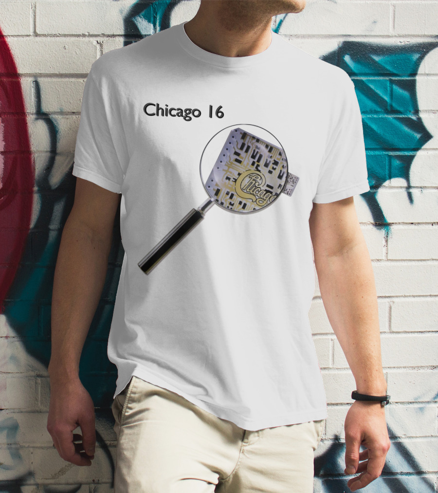 Chicago 16 Magnifying Circuitry T-Shirt