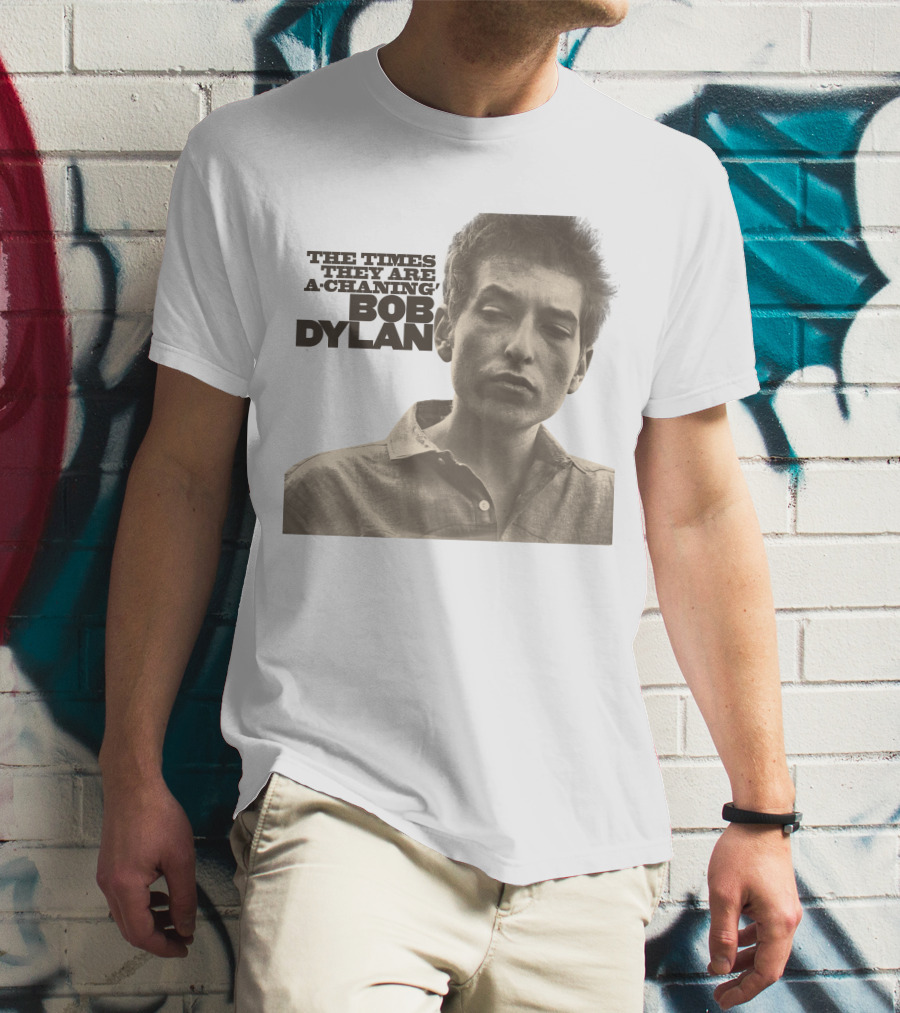 The Times They Are A-Changin' Bob Dylan T-Shirt