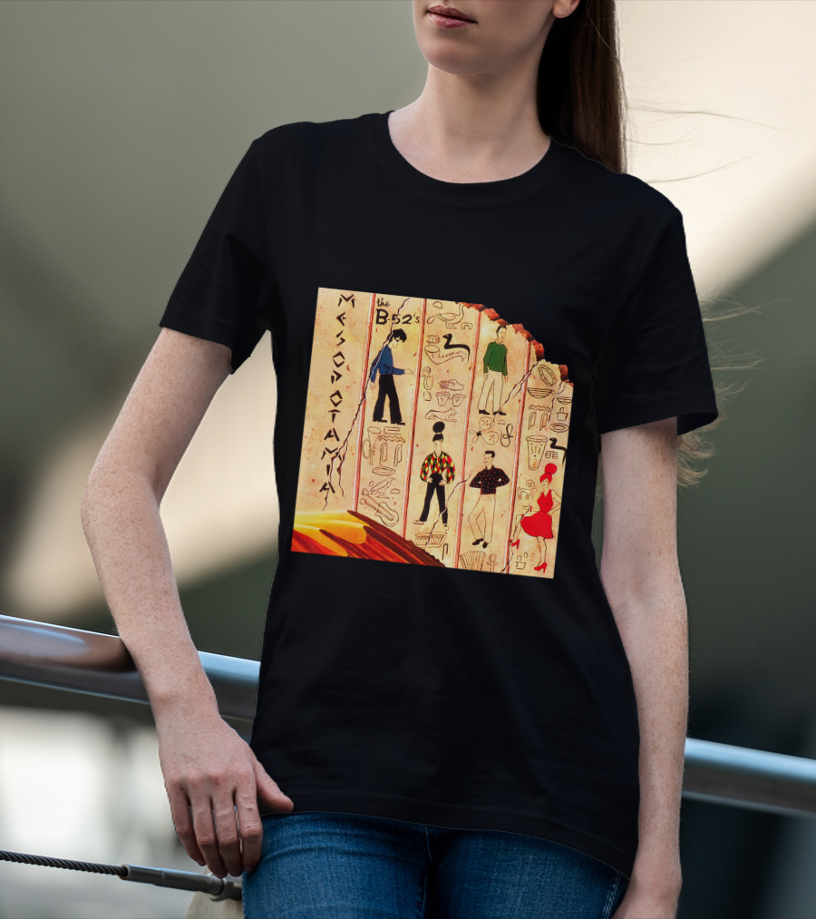 The B-52'S Mesopotamia Vintage Band Art T-Shirt