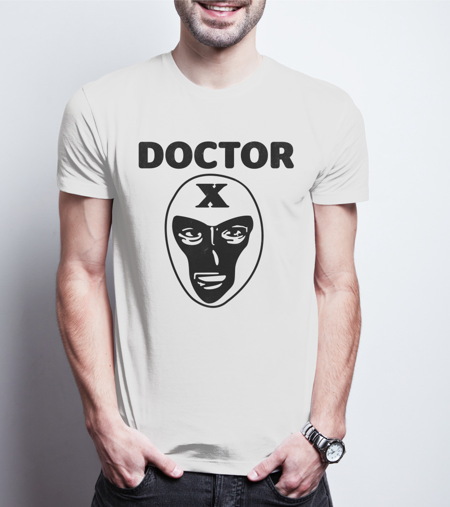 Doctor X Mask Illustration Bld T-Shirt