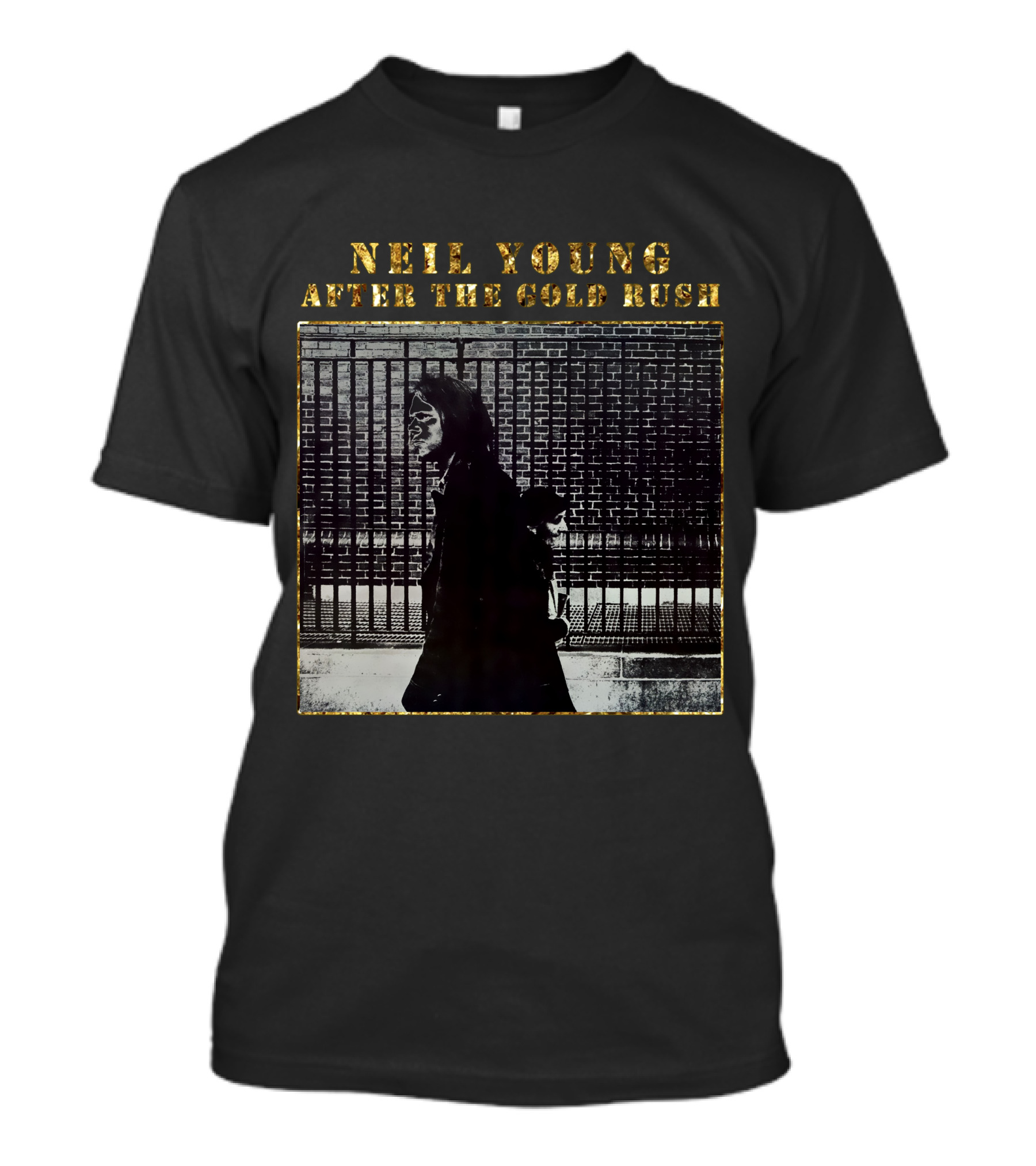 Neil Young After The Gold Rush Album Cover Artwork T-Shirt