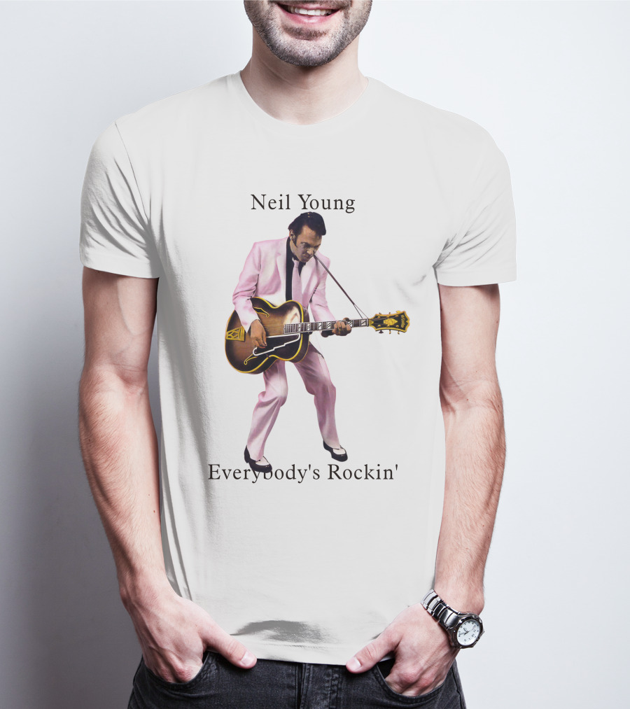 Neil Young Everybody's Rockin' T-Shirt