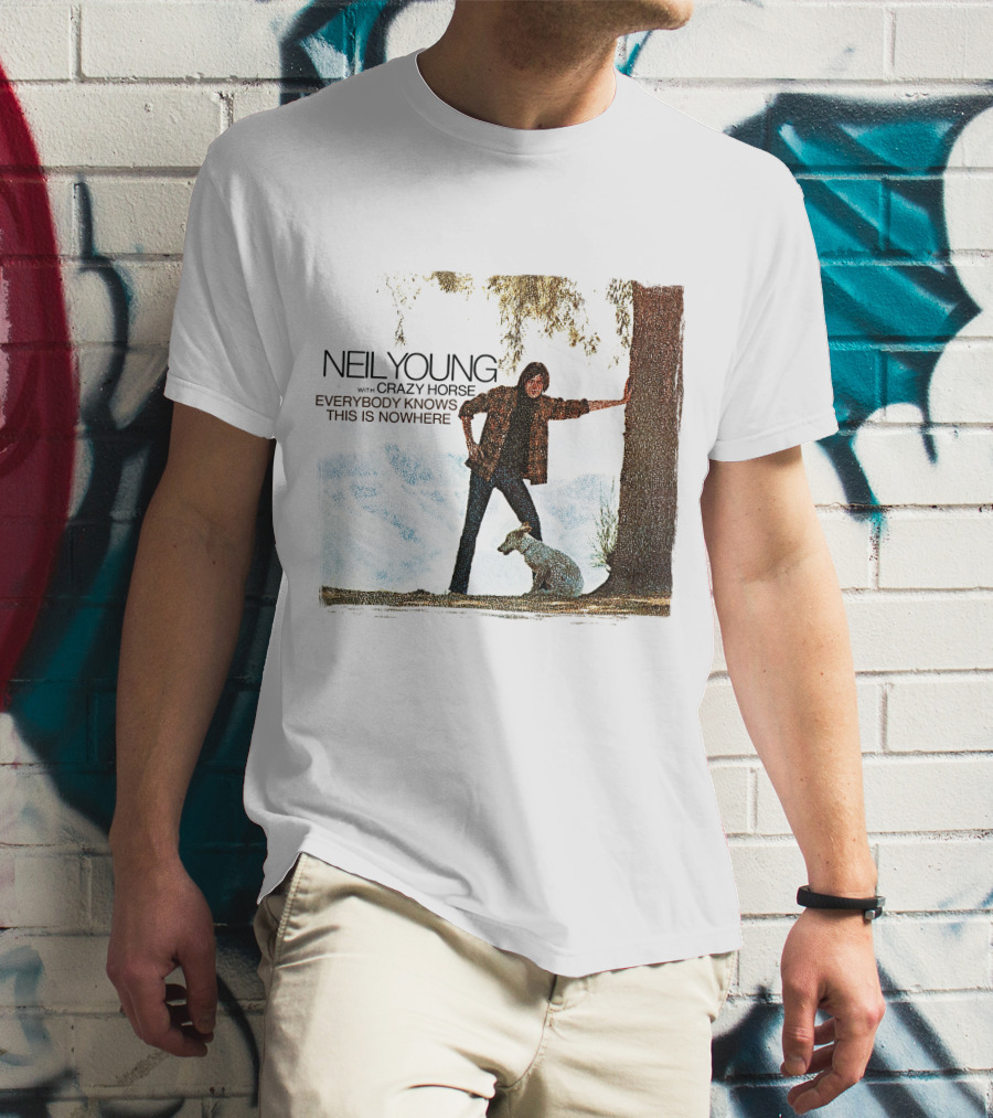 Neil Young With Crazy Horse Everybody Knows This Is Nowhere T-Shirt