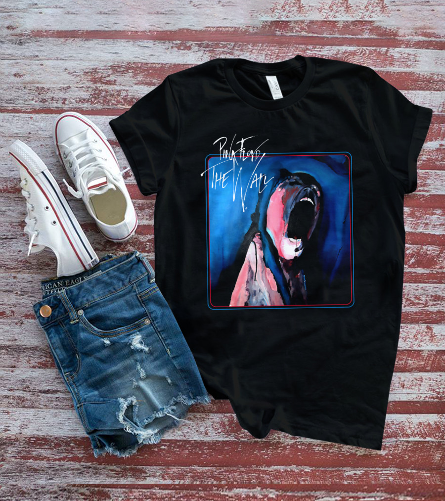 Pink Floyd The Wall Album Cover Art Scream T-Shirt