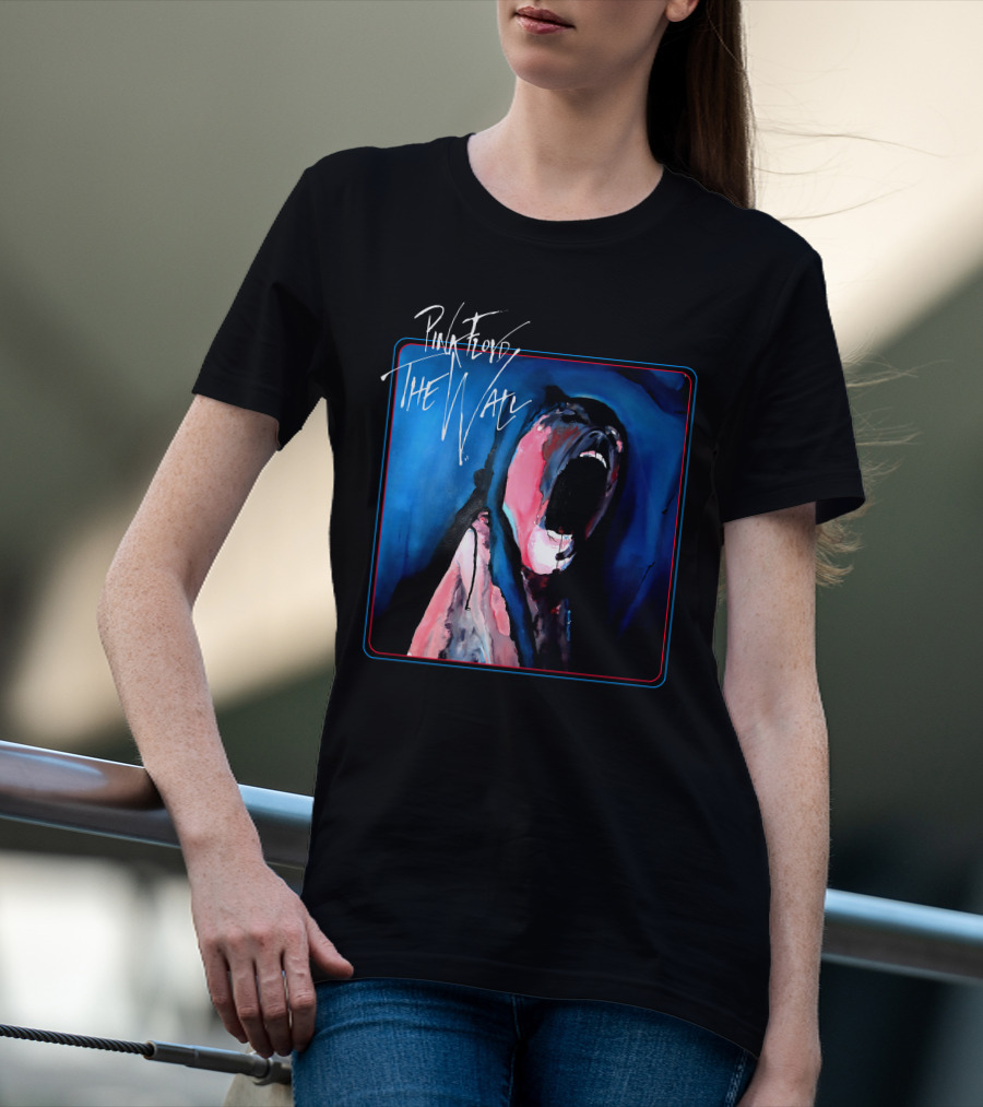 Pink Floyd The Wall Album Cover Art Scream T-Shirt