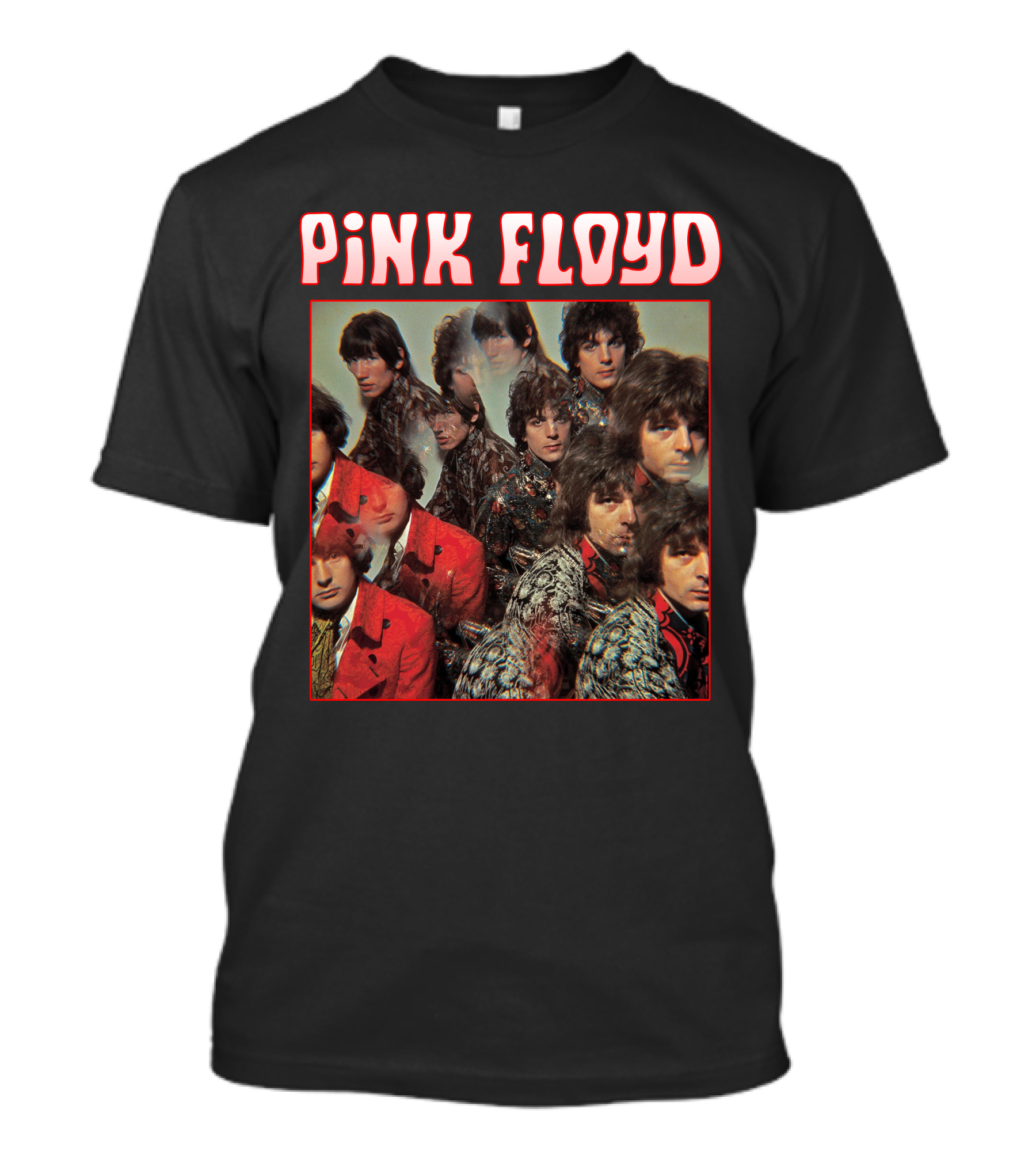 Pink Floyd Band Members Psychedelic T-Shirt