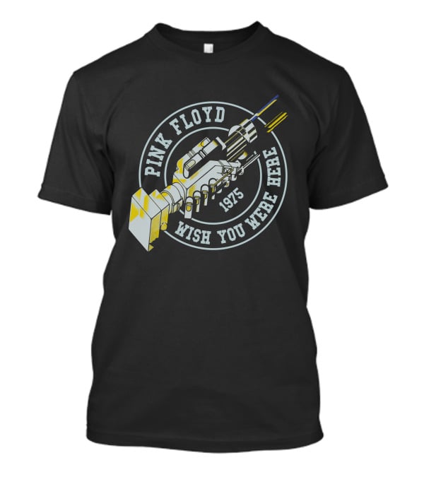 Pink Floyd Wish You Were Here 1975 Handshake Robotic Gear T-Shirt