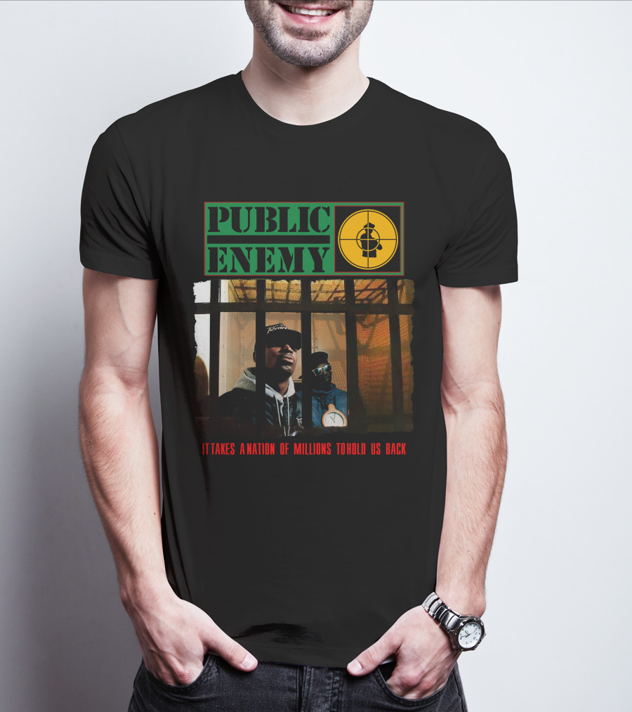 Public Enemy It Takes A Nation Of Millions To Hold Us Back T-Shirt