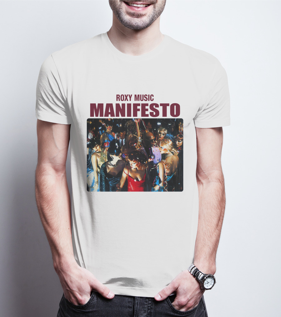Roxy Music Manifesto Album Cover Artwork T-Shirt