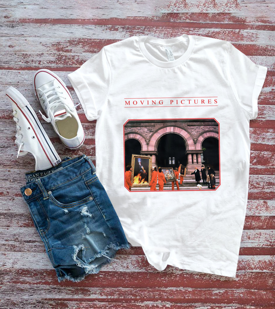 Moving Pictures Album Cover Artwork T-Shirt