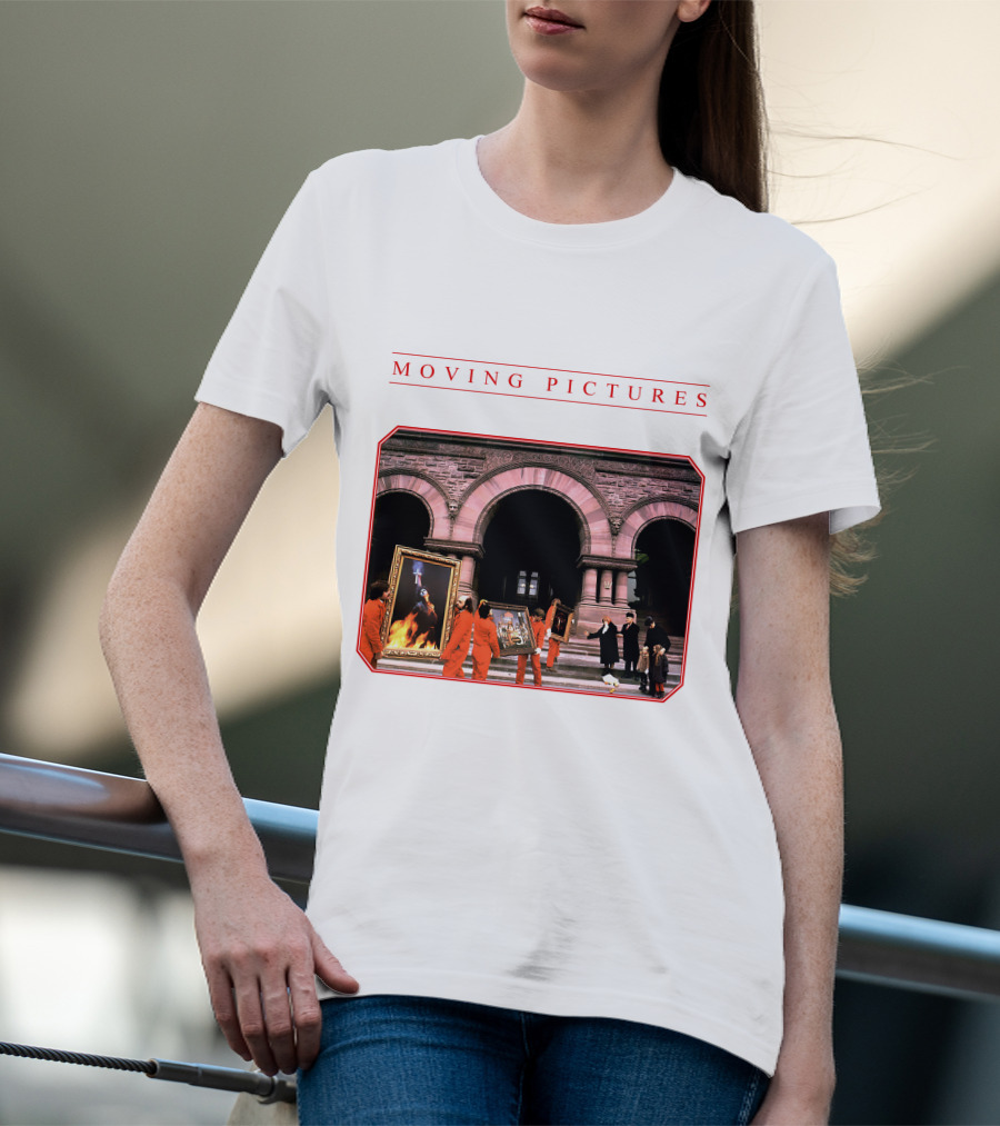 Moving Pictures Album Cover Artwork T-Shirt