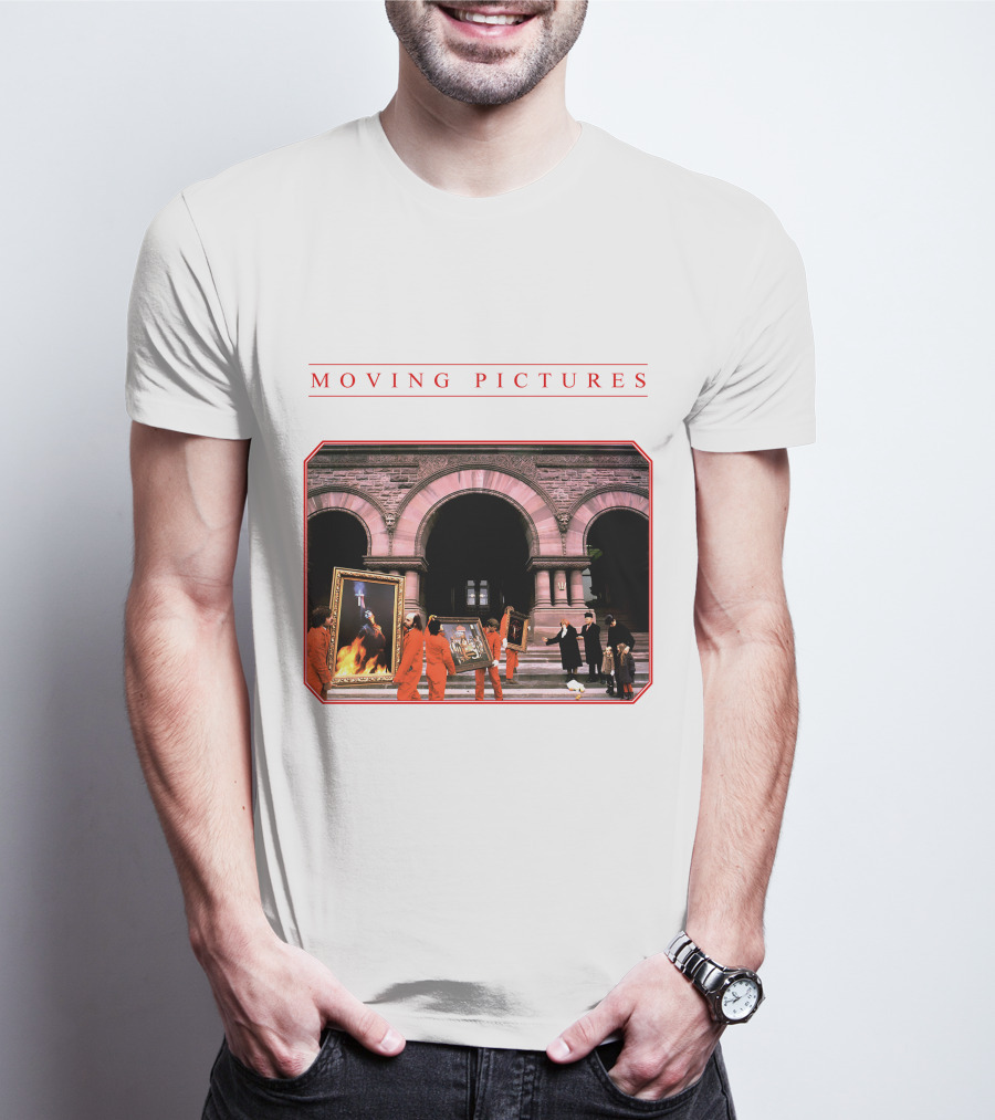 Moving Pictures Album Cover Artwork T-Shirt