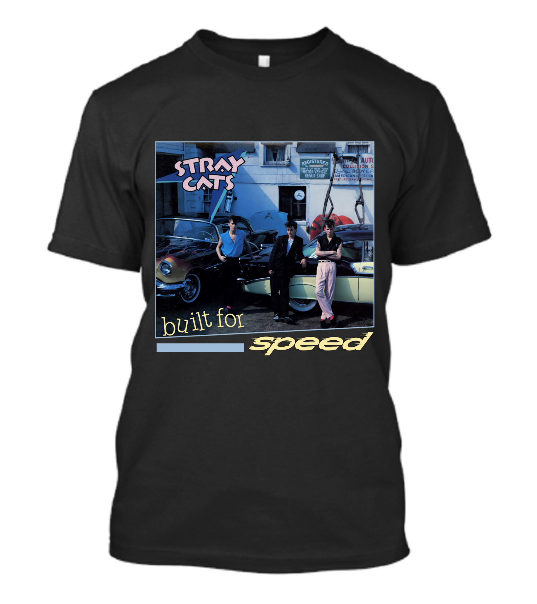 Stray Cats Built For Speed T-Shirt