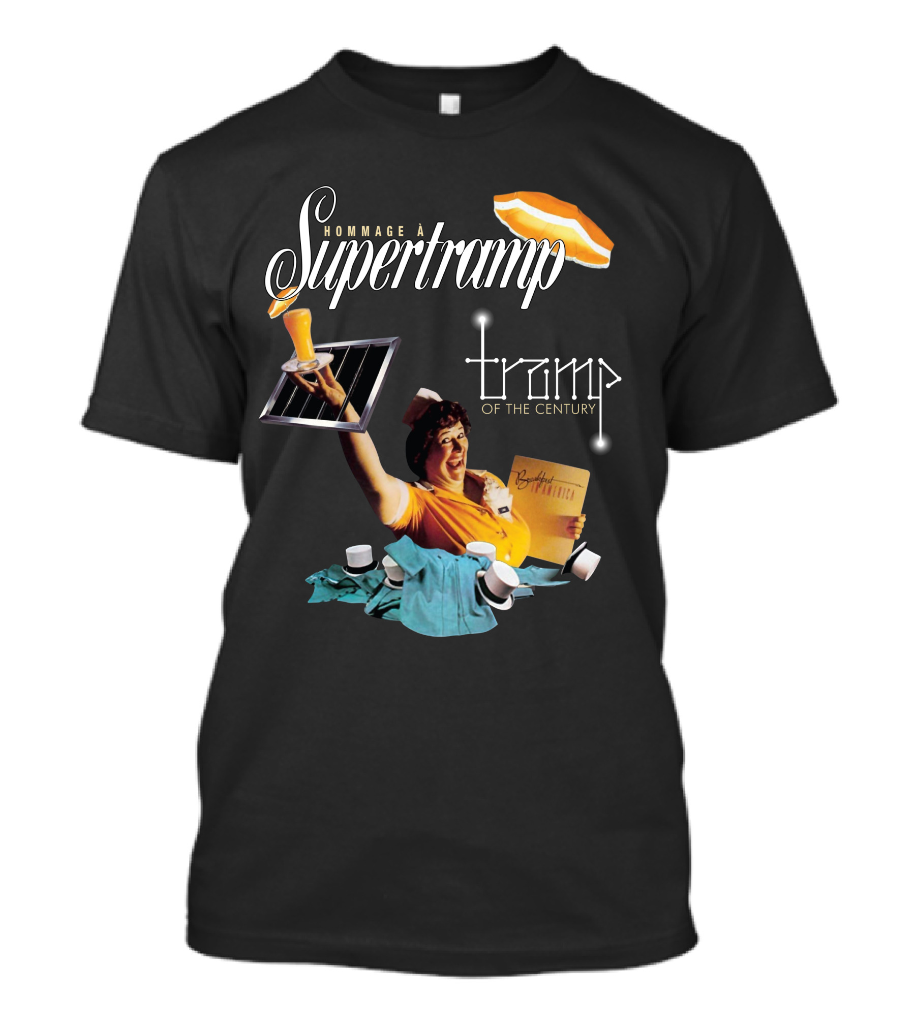 Hommage À Supertramp - Breakfast In America Tramp Of The Century T-Shirt