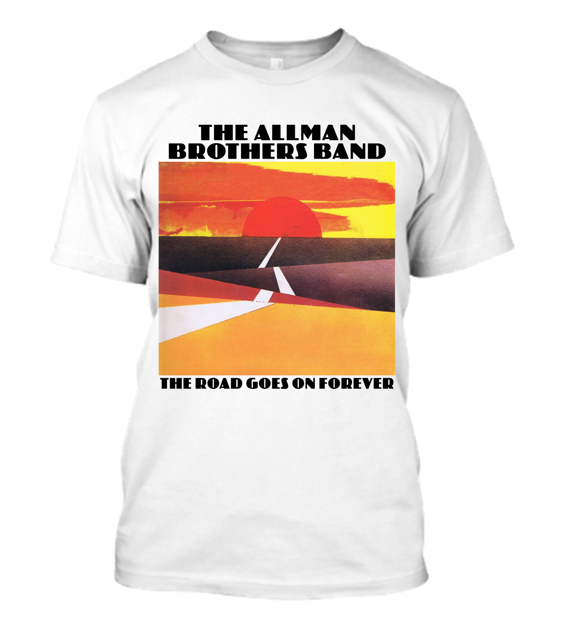 The Allman Brothers Band The Road Goes On Forever T-Shirt