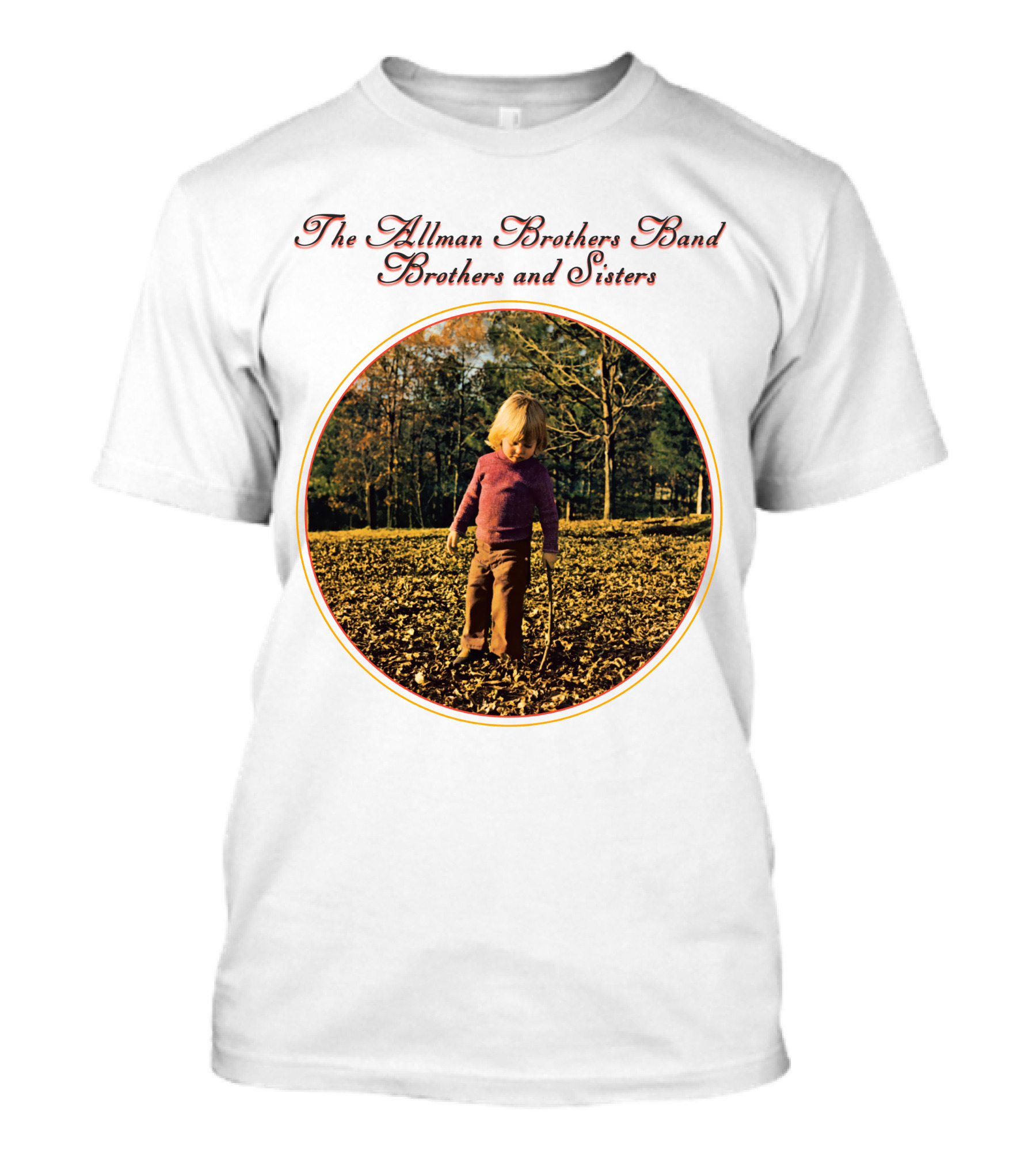 The Allman Brothers Band Brothers And Sisters 1973 Album Art T-Shirt