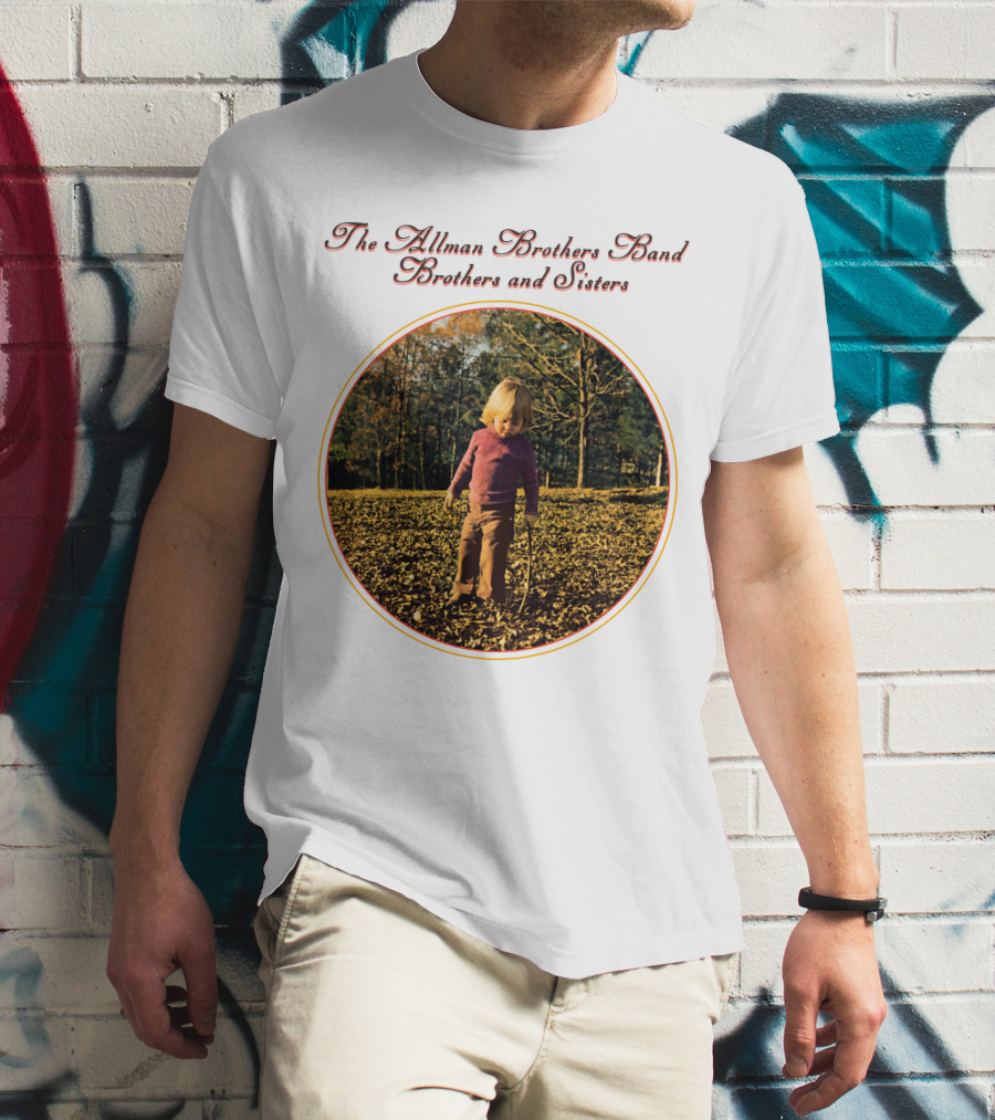 The Allman Brothers Band Brothers And Sisters 1973 Album Art T-Shirt