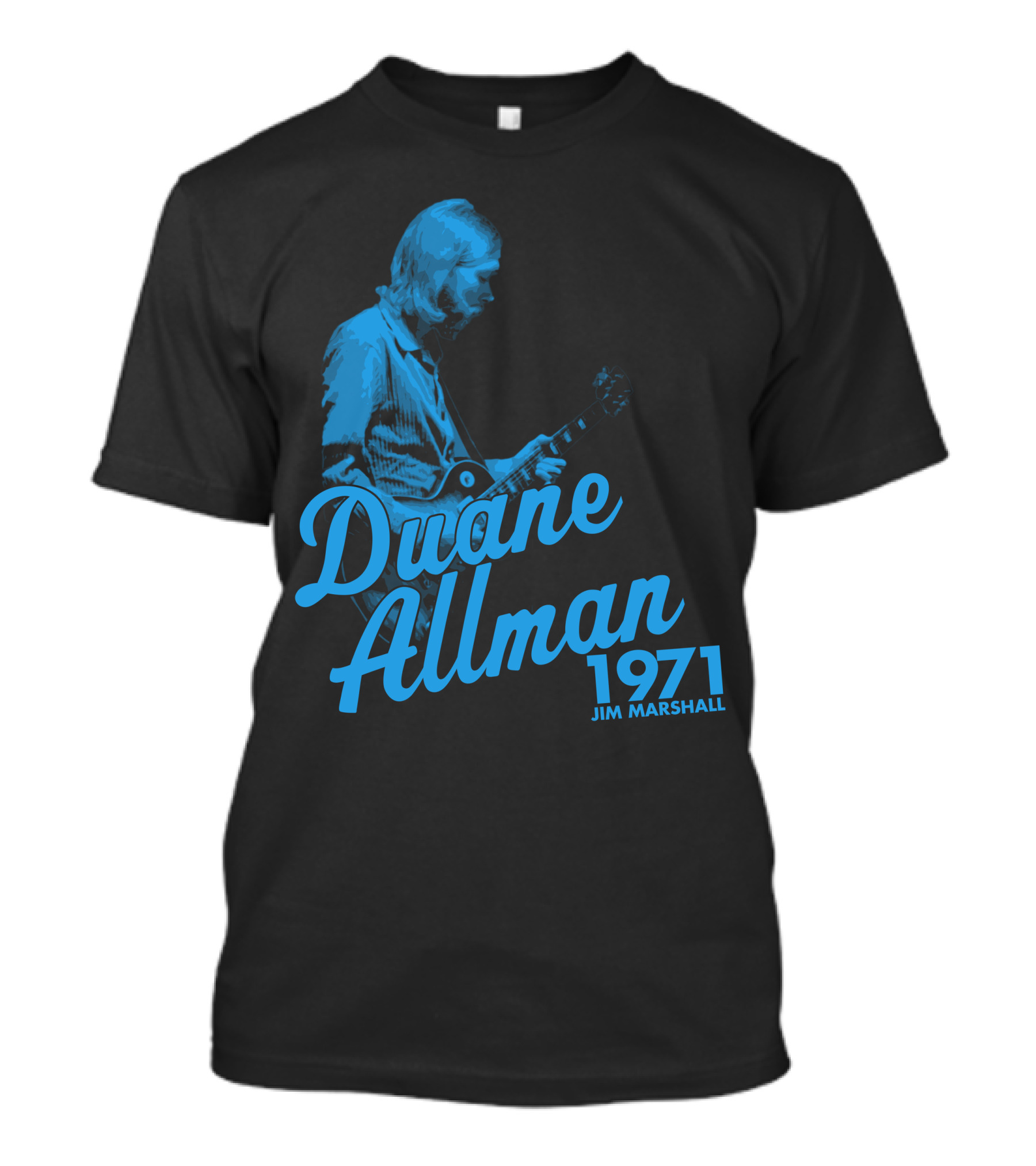 Duane Allman 1971 Jim Marshall T-Shirt