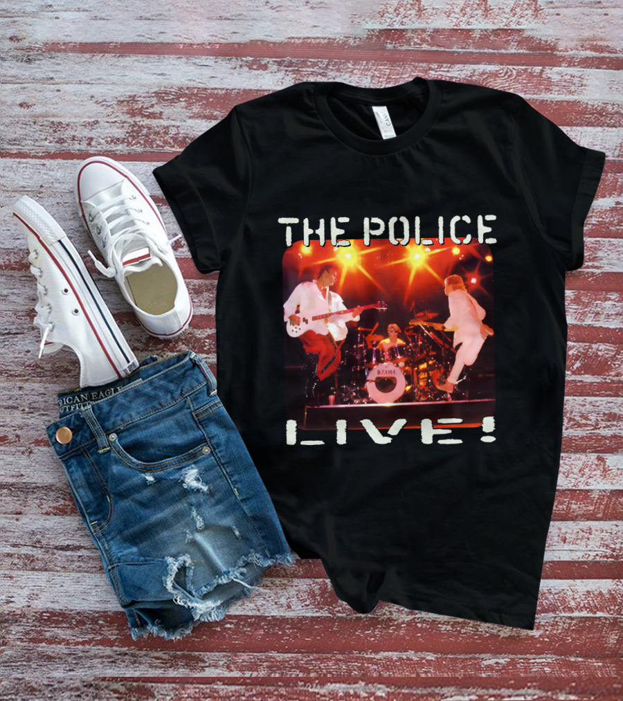 The Police Live! T-Shirt