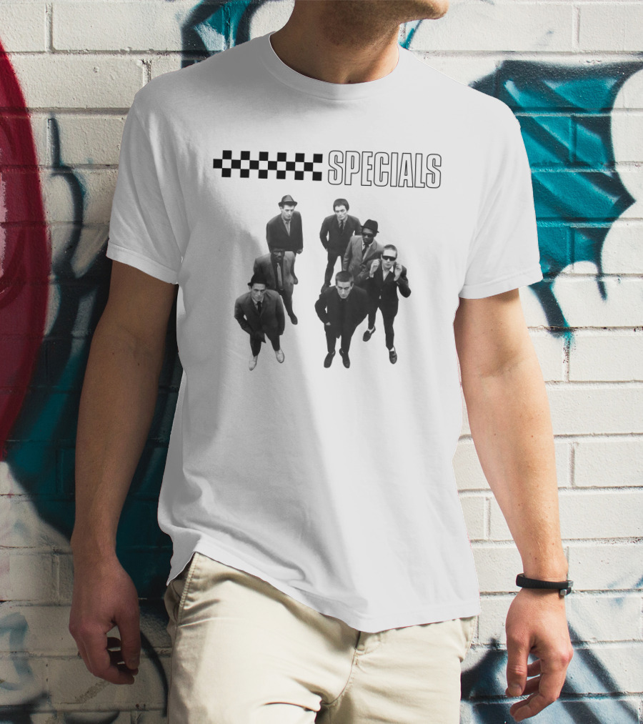 Specials Checkerboard Ska Band Tsp T-Shirt
