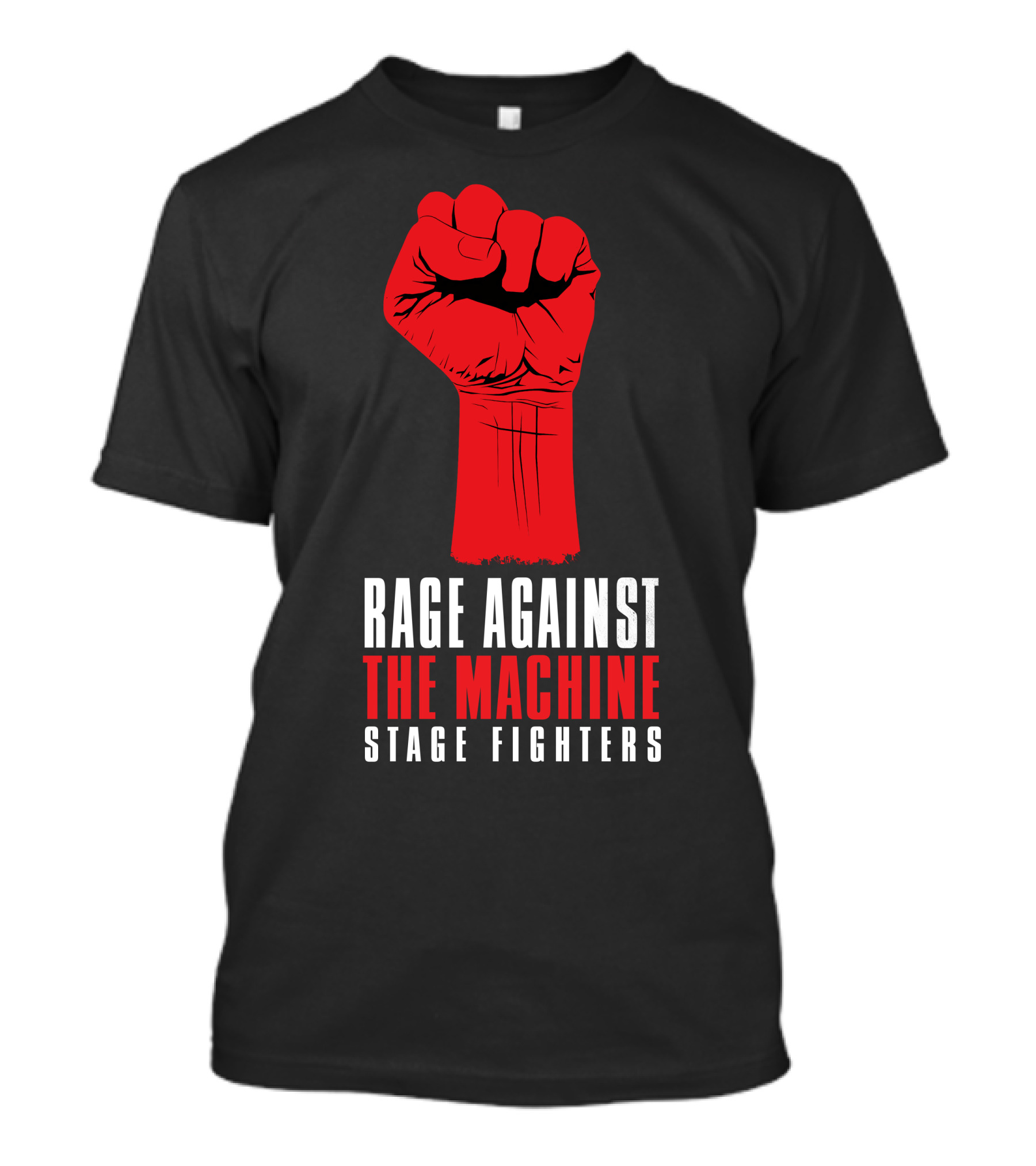 Rage Against The Machine Stage Fighters Fist T-Shirt