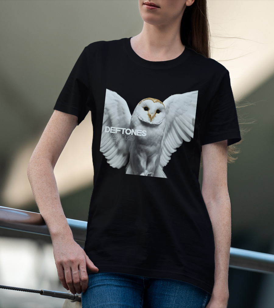 Deftones Diamond Eyes Owl Imagery Album Cover T-Shirt