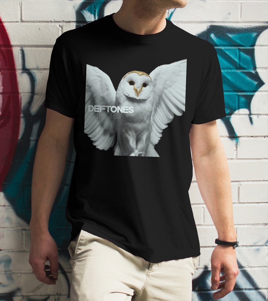 Deftones Diamond Eyes Owl Imagery Album Cover T-Shirt