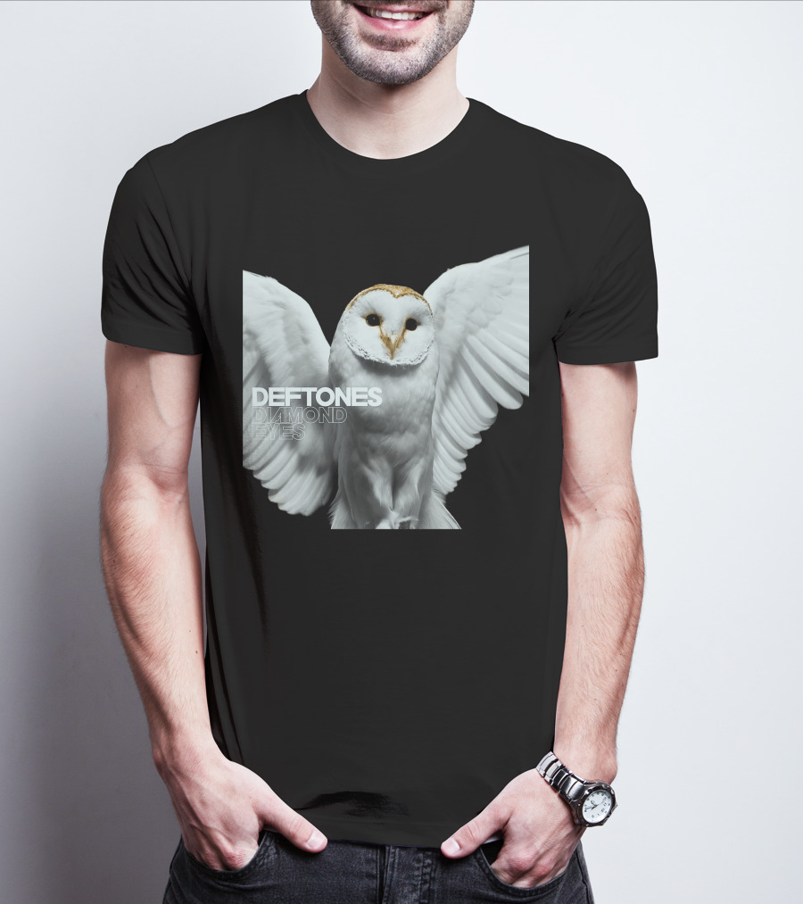 Deftones Diamond Eyes Owl Imagery Album Cover T-Shirt