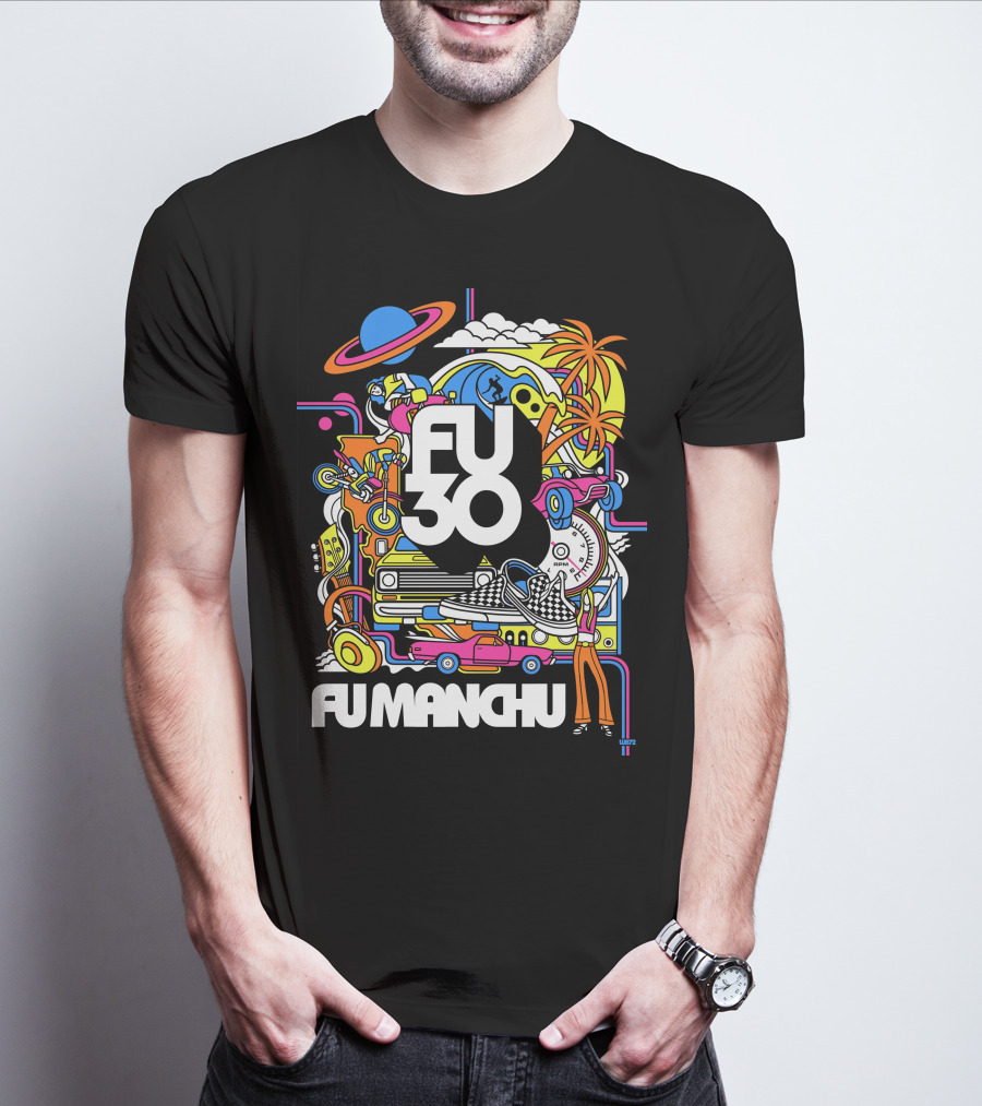 Fu30 Fu Manchu T-Shirt