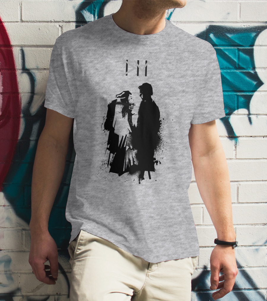 Dpm 44 Shadow Figures Silhouette Artwork T-Shirt