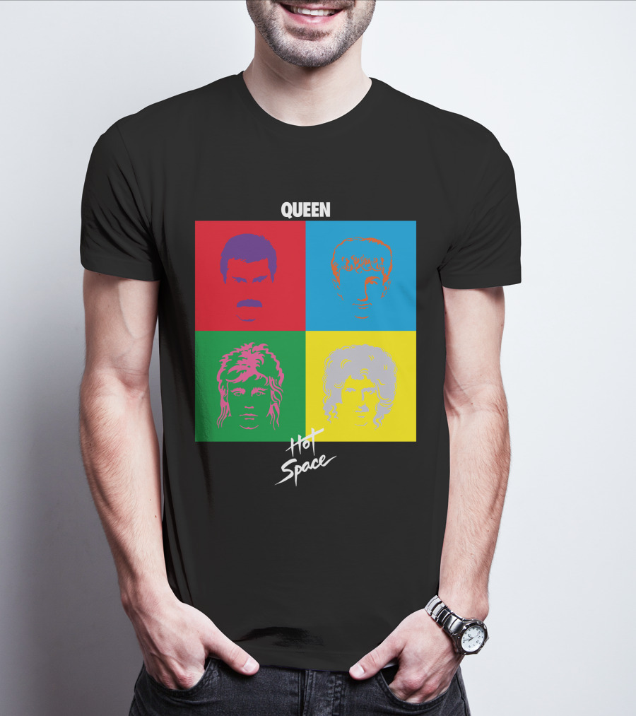 Queen Hot Space Album Cover Pop Art T-Shirt