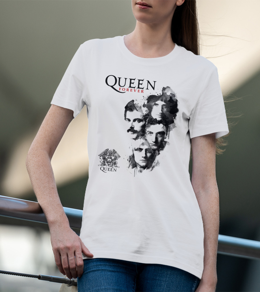 Queen Forever Iconic Band Portrait T-Shirt