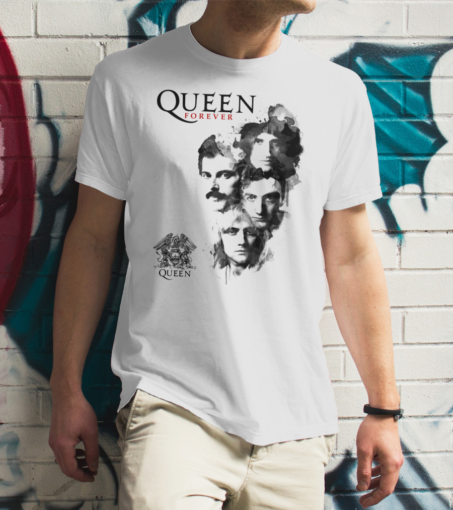 Queen Forever Iconic Band Portrait T-Shirt