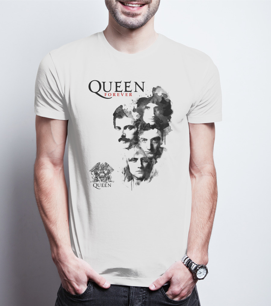 Queen Forever Iconic Band Portrait T-Shirt