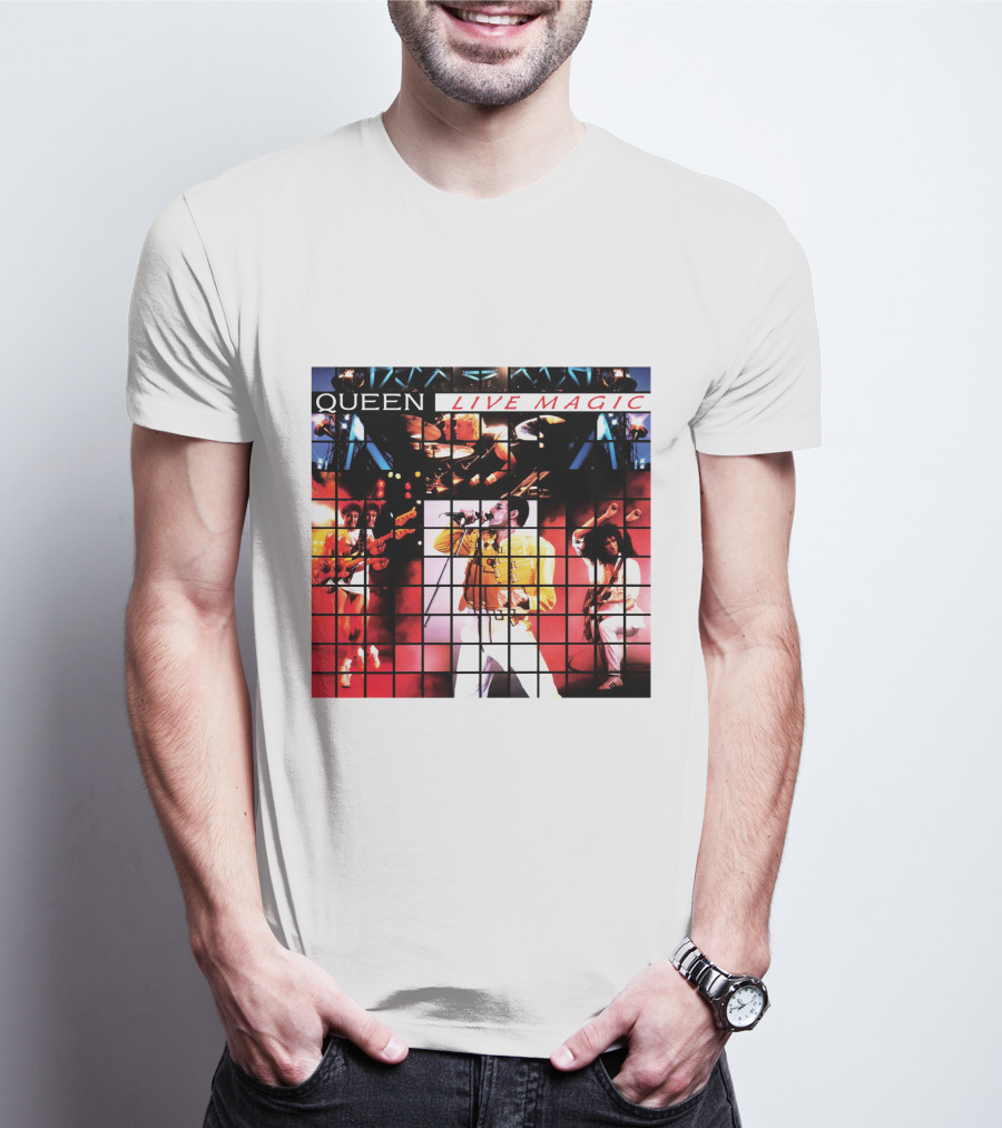 Queen Live Magic Concert Album Artwork Performance 1986 T-Shirt