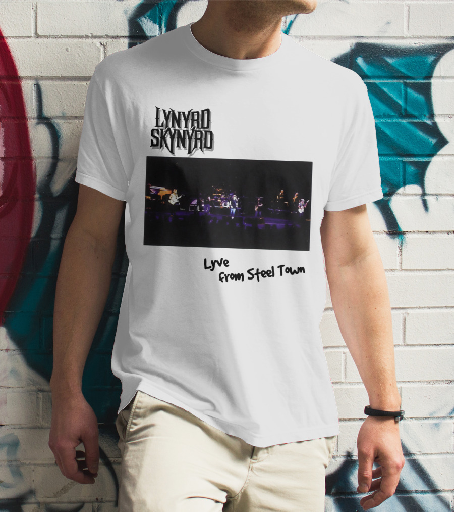 Lynyrd Skynyrd Lyve From Steel Town T-Shirt
