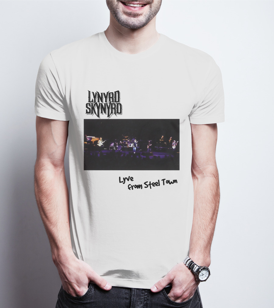 Lynyrd Skynyrd Lyve From Steel Town T-Shirt