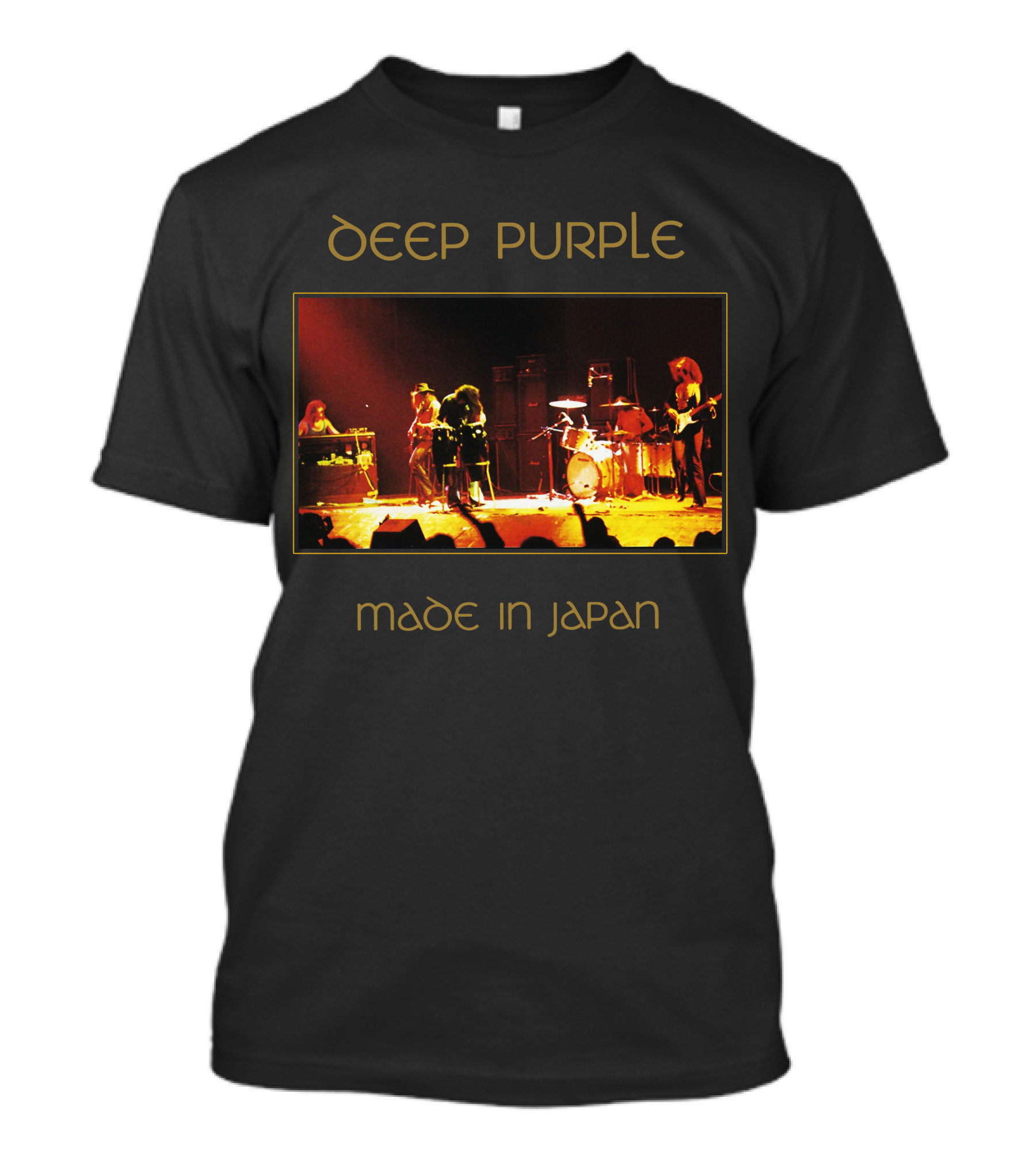 Deep Purple Made In Japan Live Concert Performance T-Shirt
